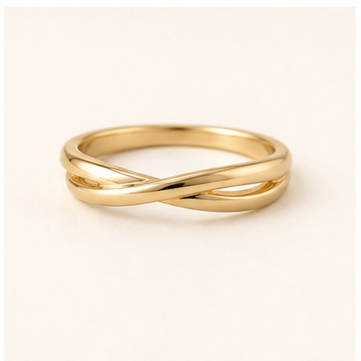 Bague Entrelacs Dorés