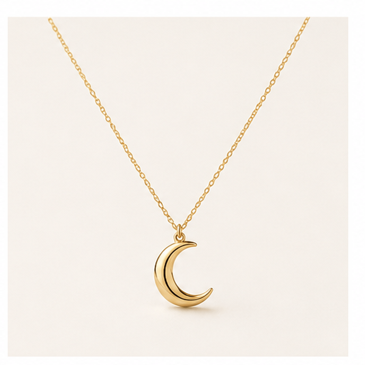 Collier Lune Sereine